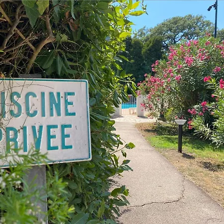 4 P Avec Grande Terrasse, Piscine, Parking Dans Tropez Centre Lägenhet