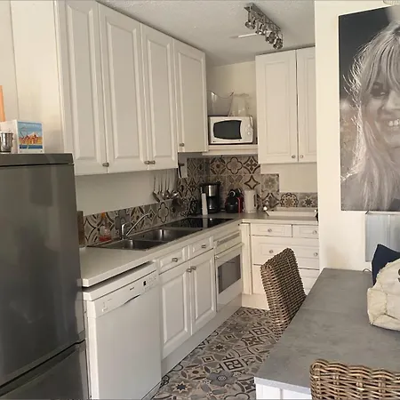 4 P Avec Grande Terrasse, Piscine, Parking Dans Tropez Centre Appartement
