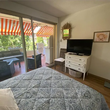 4 P Avec Grande Terrasse, Piscine, Parking Dans Tropez Centre Appartement